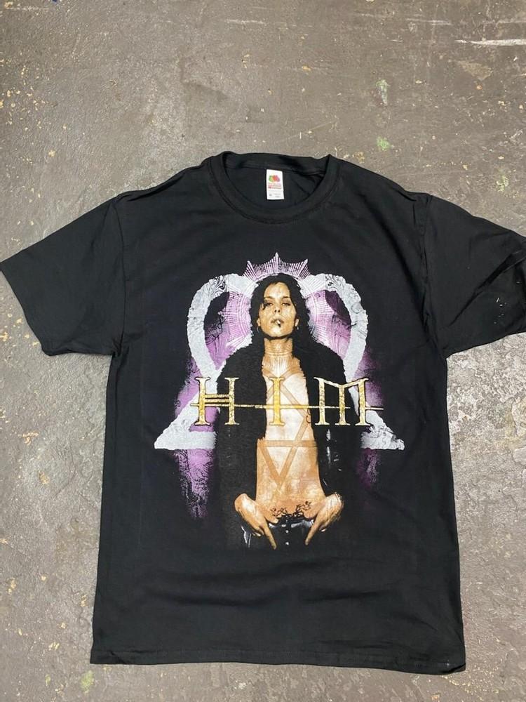 НОВАЯ  HIM ROMANCE ФУТБОЛКА Унисекс Футболка M