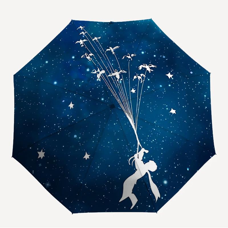 

1pc Boy, Stars Themed High-quality Umbrella,Automatic Opening and Closing Umbrella,Multi-functional Umbrella G0811123
