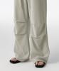MUSINSA STANDARD WOMAN Women'S Linen-Like Parachute Pants [Light Beige]