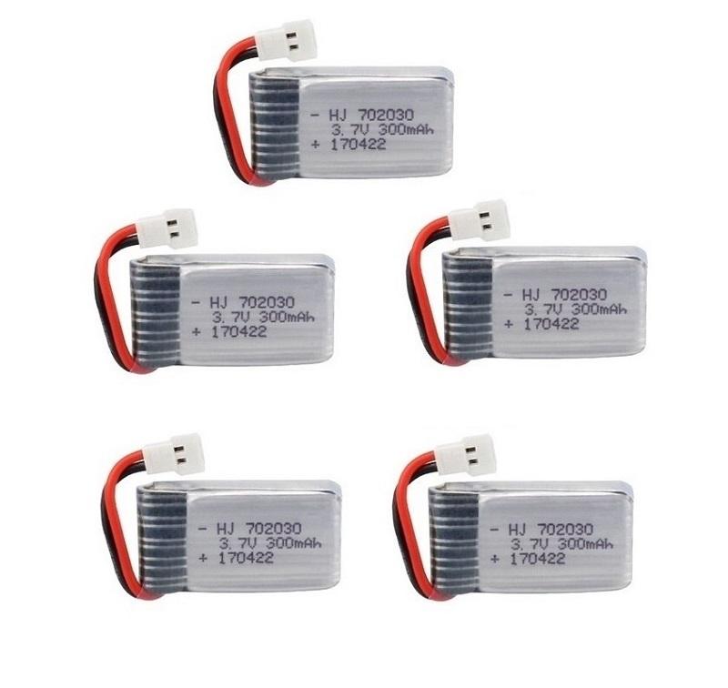 3.7V 300mAH Lipo Battery With Charger For Udi U816 U830 F180 E55 FQ777 FQ17W Hubsan H107 Syma X11C FY530 RC Drone Battery