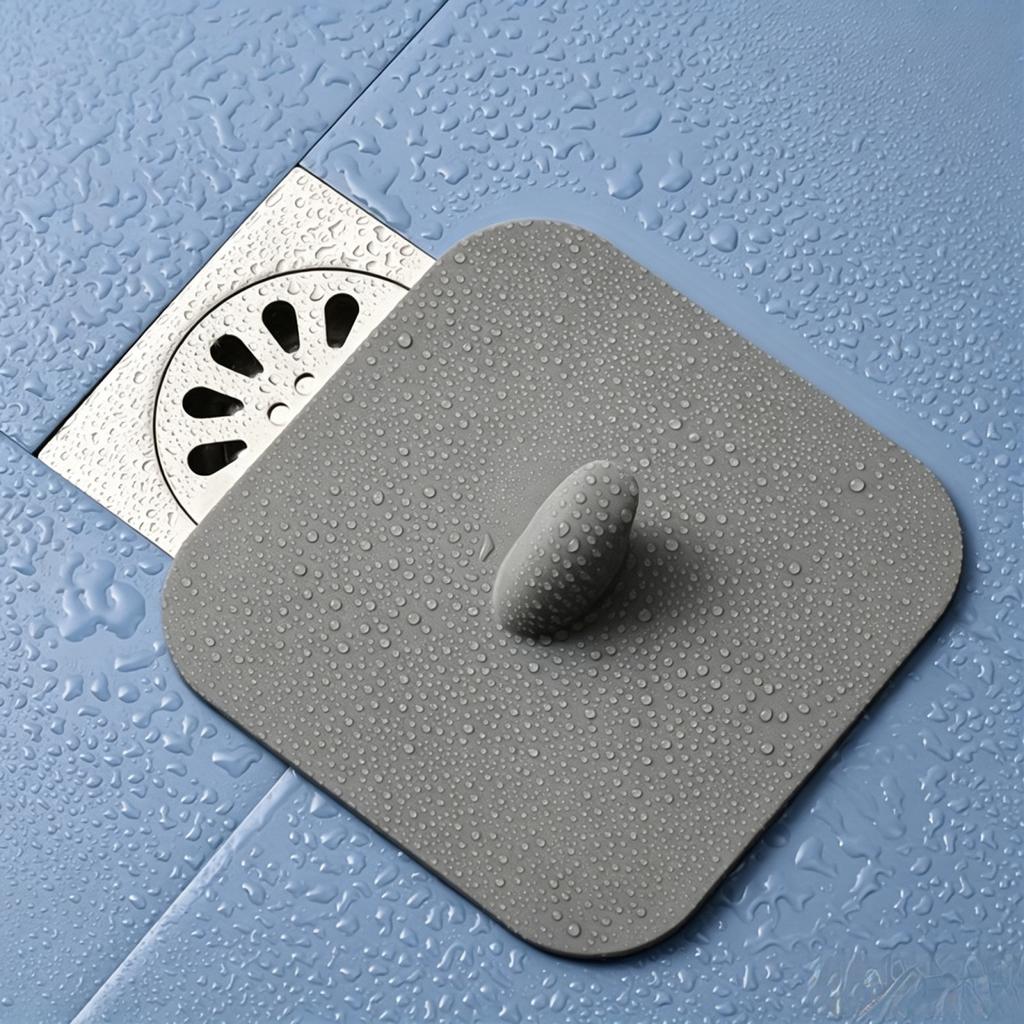 Bathroom Floor Drain Deodorant Pad Anti Odor Sewer Water Stopper Cover Toilet Anti Smell Drain Seal Mat Household Supplies
