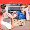 Magnetisches Strategiebrettspiel aus Holz für Kinder Familie Kinderspielzeug
