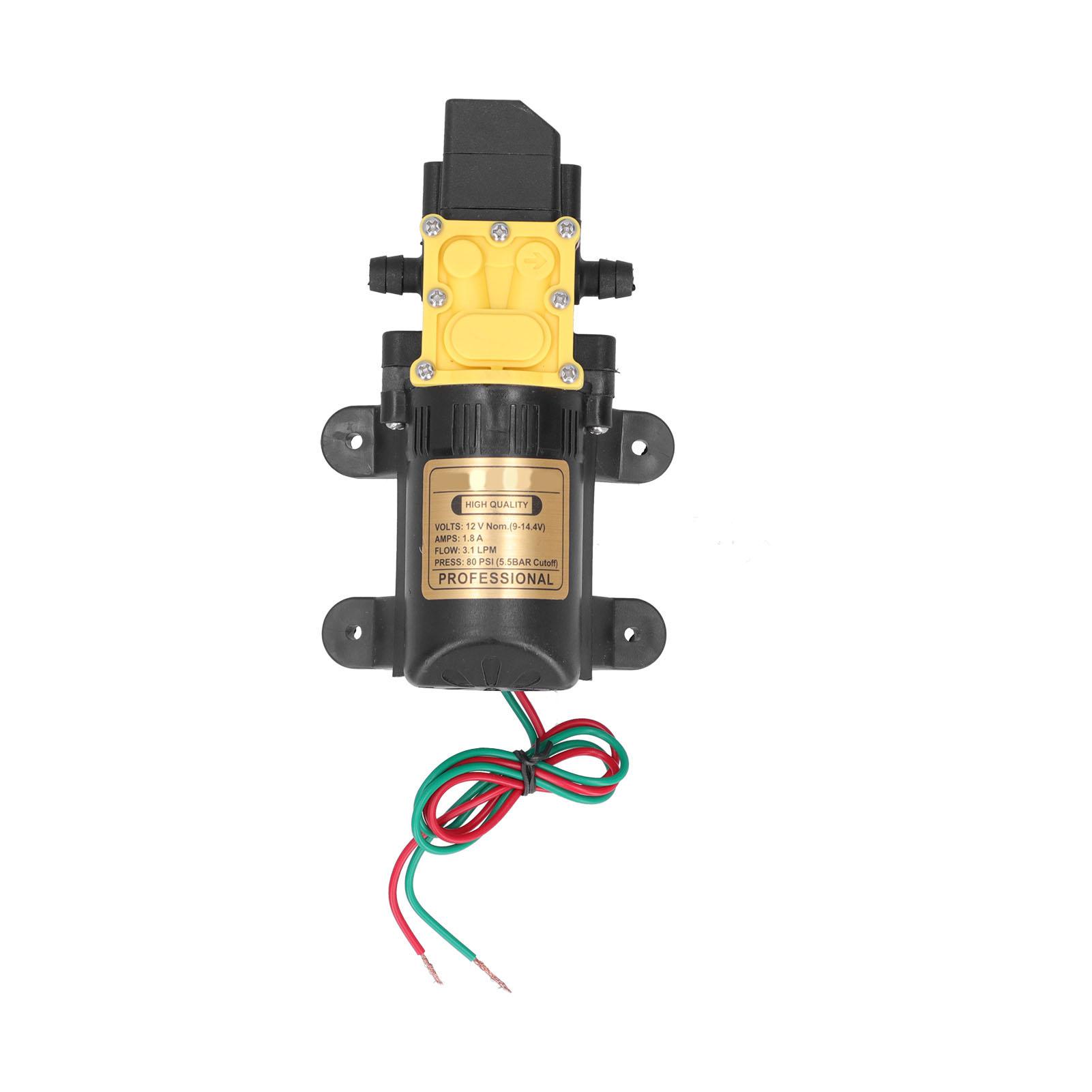 Konnwei 12V Electric Water Pump High Pressure Selfpriming Diaphragm Water Pump For Agriculture