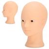 Mannequin Head Makeup Training Practice Wig Hat Display Bald Mannequin Head 49cmwithout Makeup