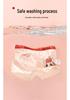 Girls' A-Class Pure Cotton Boxer Briefs: Antibacterial Four-Corner Toddler & Kids Underwear