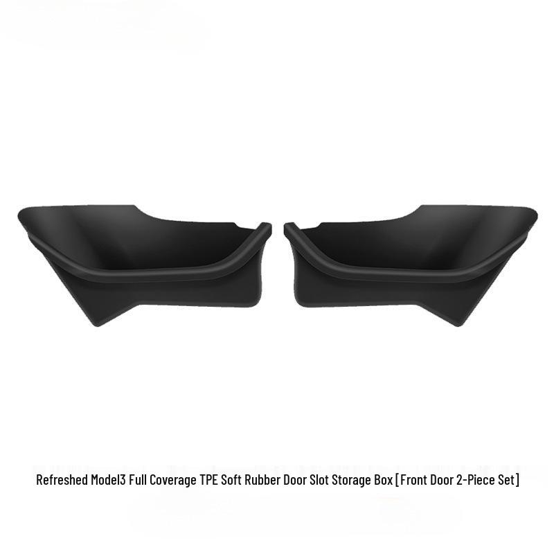 

Tesla Model Y/3 Door Storage Box Slot Pad - Full Coverage Interior Accessory for Facelifted Versions