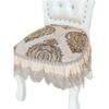 High-End Dining Chair Cushion Cushion All Year Round Fabric Chair Cushion Home Dining Chair Seat Cover Extra Large Chair Cover Stool Cover