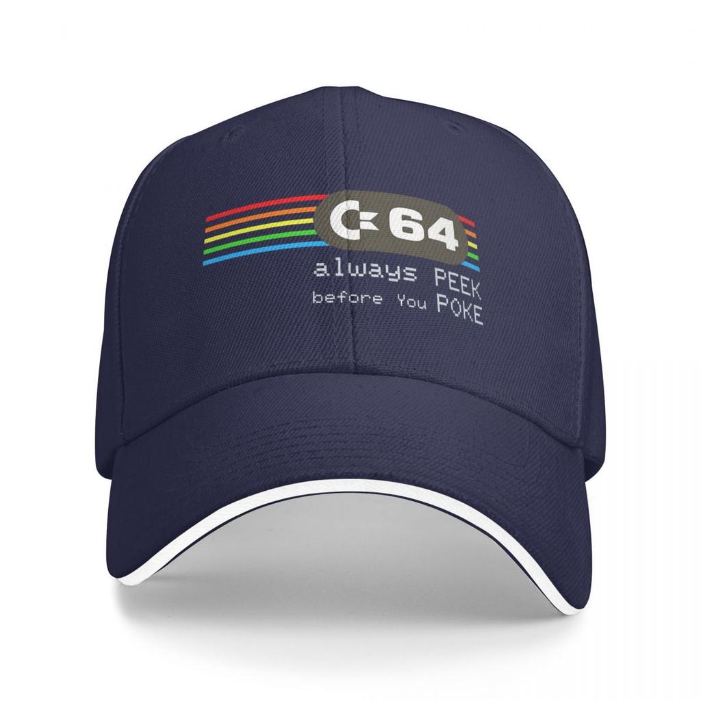Baseballové čepice Commodore 64 Snapback Baseballové kšiltovky Prodyšné Ležérní Casquette Venkovní Unisex