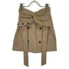6 ROKU Beige trench skirt skirt 0 beigeUsed