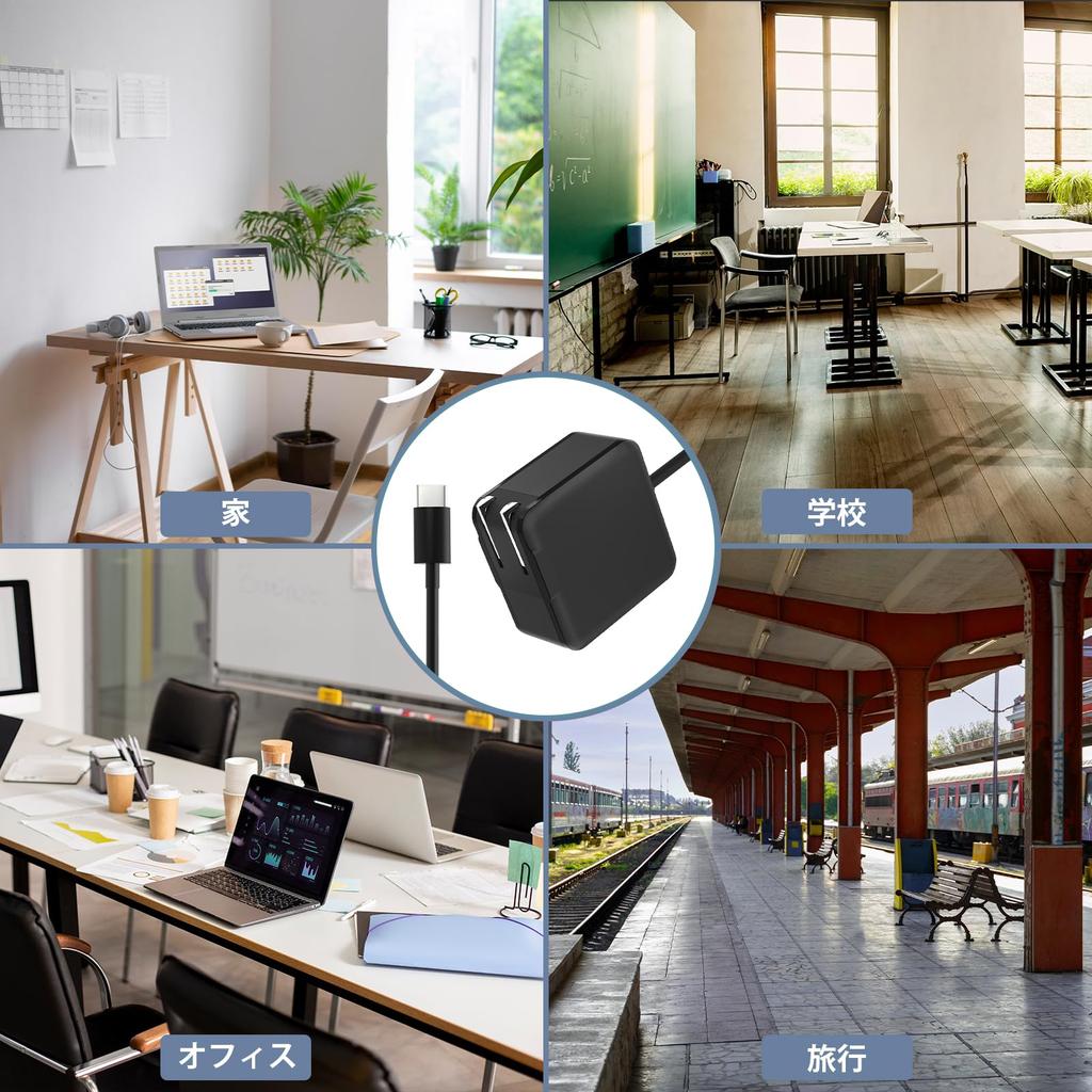 Etopgo VAIO Power Adapter 65W 45W 20V AC Adapter VAIO Laptop Charger Type C PD Compatible Etc Replacement PC Power Adapter Bio Charger 3.25A Type-c