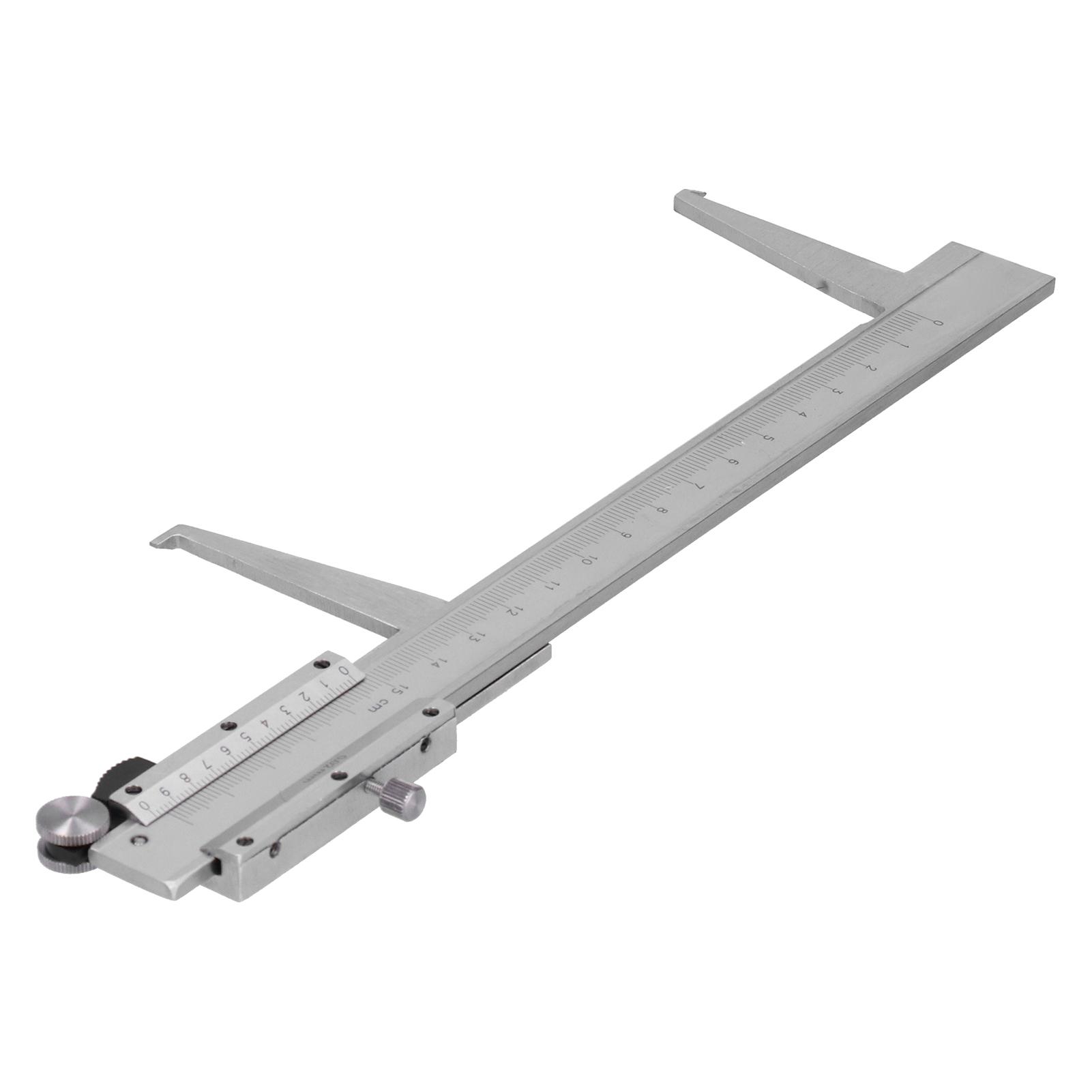 

Штангенциркуль с нониусом для измерения внутреннего диаметра из углеродистой стали, промышленный регулировочный измерительный инструмент 0150мм