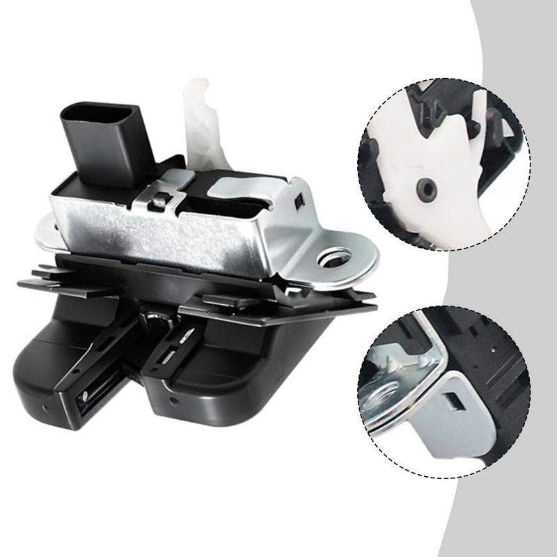 Rear Trunk Lock Lid Lock Latch 6J4827505A9B9, 6J4827505E9B9 For Seat FOR Ibiza Type 6 J 5-door 2009--2017 Replacement Parts