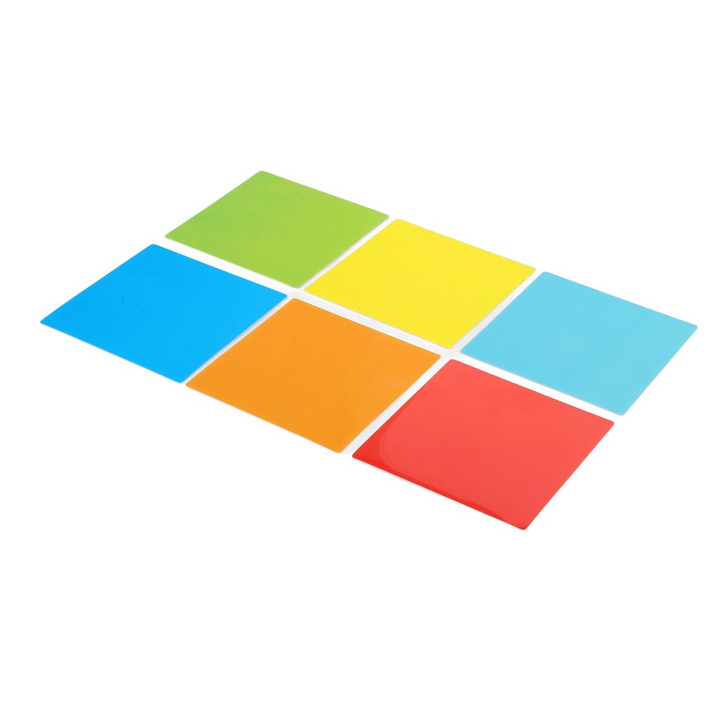 12 buc Autocolant pentru șters uscat Colorat Impermeabil Reutilizabil Notițe adezive tip tablă albă cu marker pentru perete