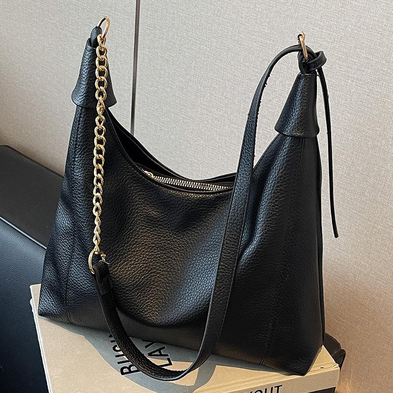 

Сумка для женщин, сумка через плечо для поездок на работу, большая вместимость, новый стиль, студенческая универсальная сумка Ins High End на одно плечо для подмышки для женщин