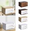 Chic Lockable Wooden Storage Box for Office