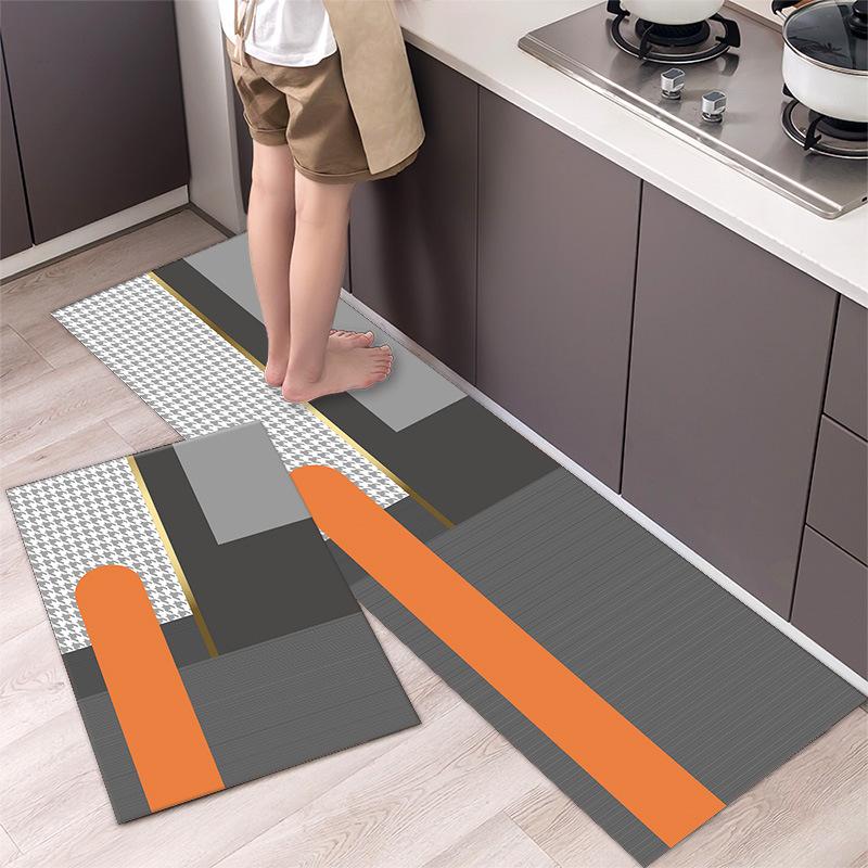 Tapis de cuisine de Style nordique Simple, à la mode, pour la maison, décoration de maison moderne