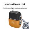 Revolving Razor Electric Mini Three-blade Multi-head Digital Shaving Kit with Magnetic Blade Heads, Water-washable, Portable