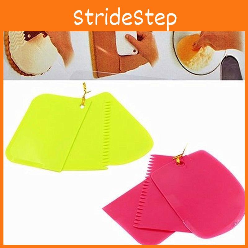 Hochwertige Teig-, Zuckerguss-, Fondant-Schaberwerkzeuge aus Kunststoff für Gebäckperfektion