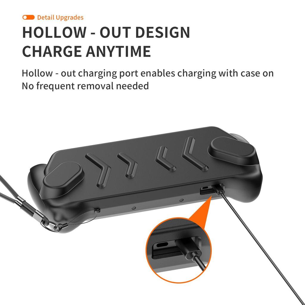 ROG Ally/X Full Coverage Drop-Proof Protective Case TPU/ABS - Model JYS-X153