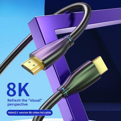HDMI Cable 2.1 8K 60Hz 144Hz for TV PC Laptop Projector 4K Ultra HD Connection