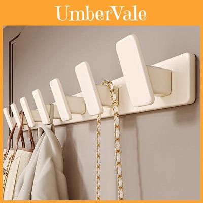 Modern Minimalist Steel Wall Hook With Adhesive Mounting For Entryway And Closet Organization