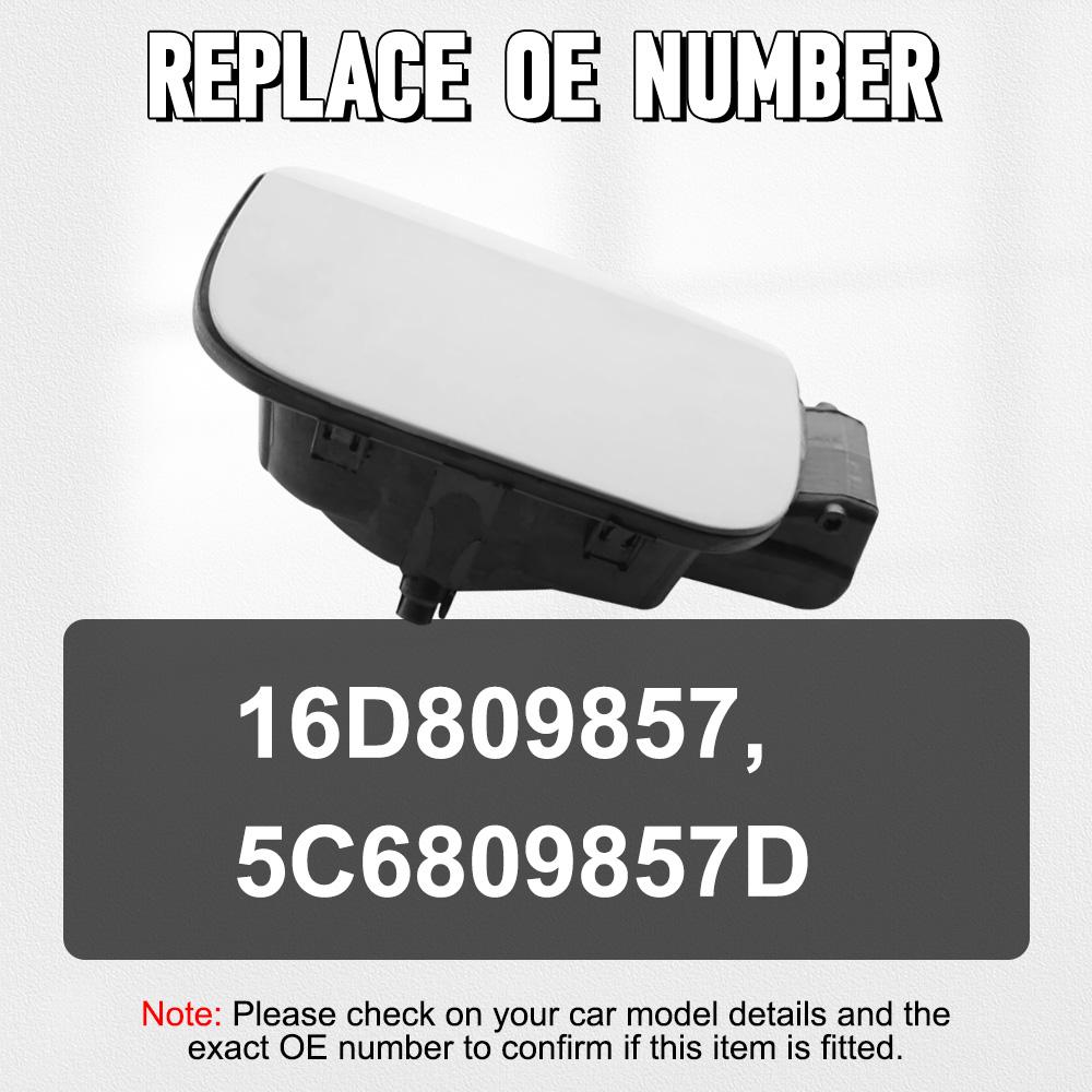 For VW Sagitar Jetta MK6 2012 2013 2014 2015 Car Gas Fuel Filler Flap Door Fuel Tank Cap Cover 5C6809857D 16D809857
