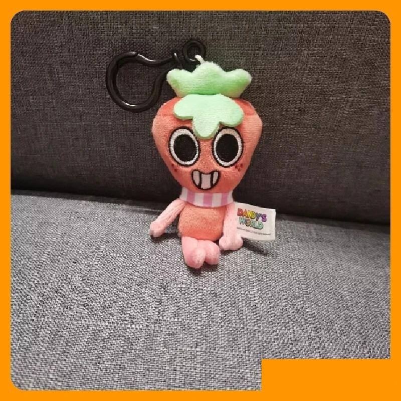 Dandy's World Plush Cute Dandy World Scrap Stuffed Horror Game Goob Pebble Plushie Soft Doll Kawaii Room Collection Decoration