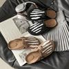 Fashion Embroidered Sandals for Men and Women Big Size 35-42 Thick Sole Fashion Casual Shoes Unisex Slip-on Lazy Shoes Slides