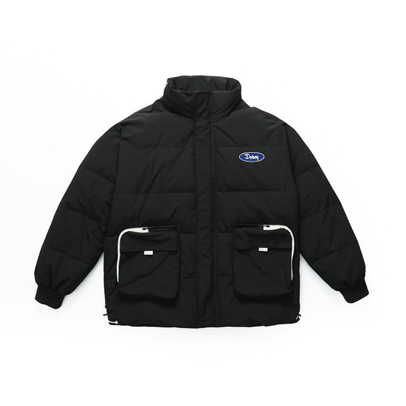 Buy Fashion White Duck Down Jacket Men Zipper Pocket Coat Casual Winter