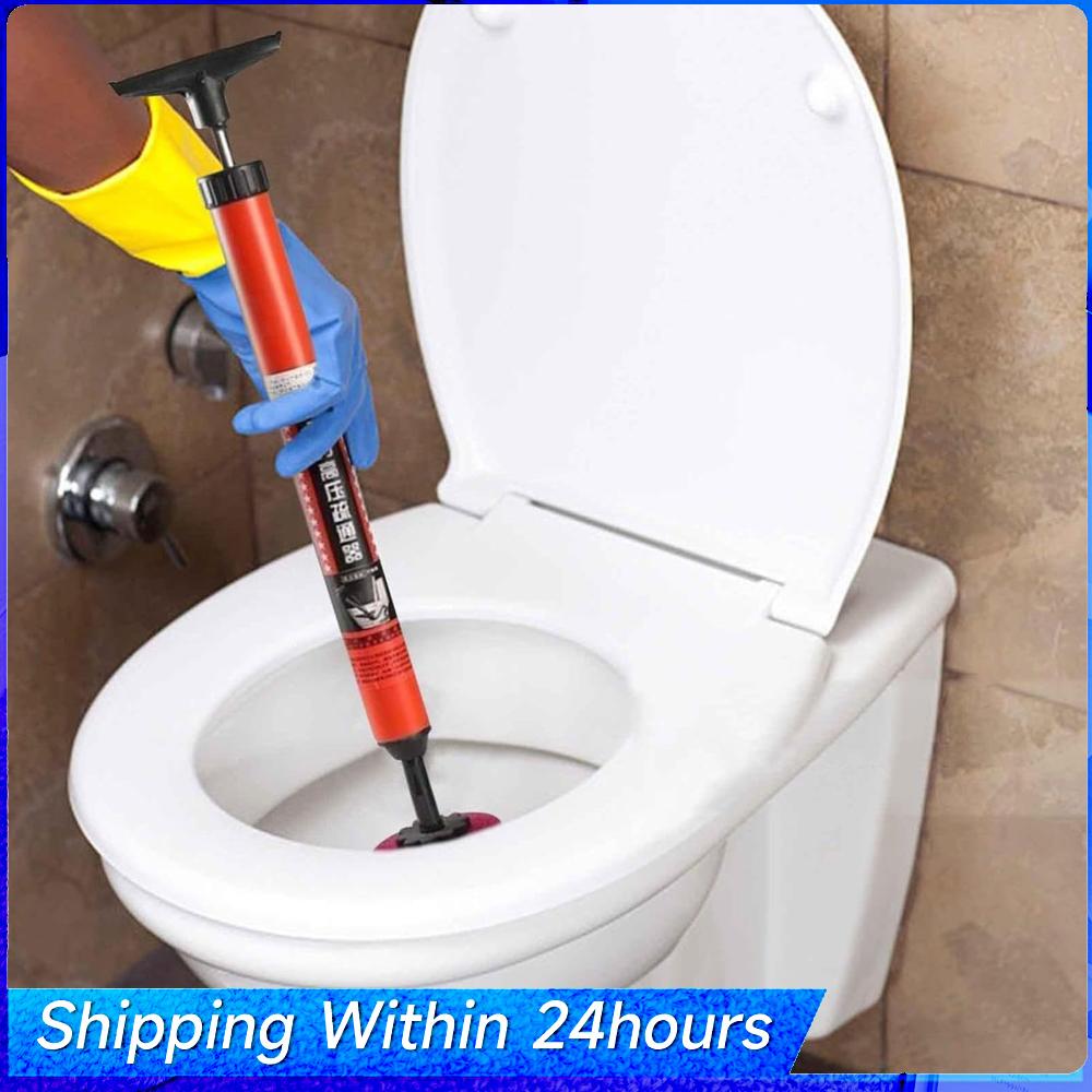 

High Pressure Toilet Plunger Air Plunger Toilet Pipe Plunger for Bathroom Drains and Clogged Pipes China Mainland