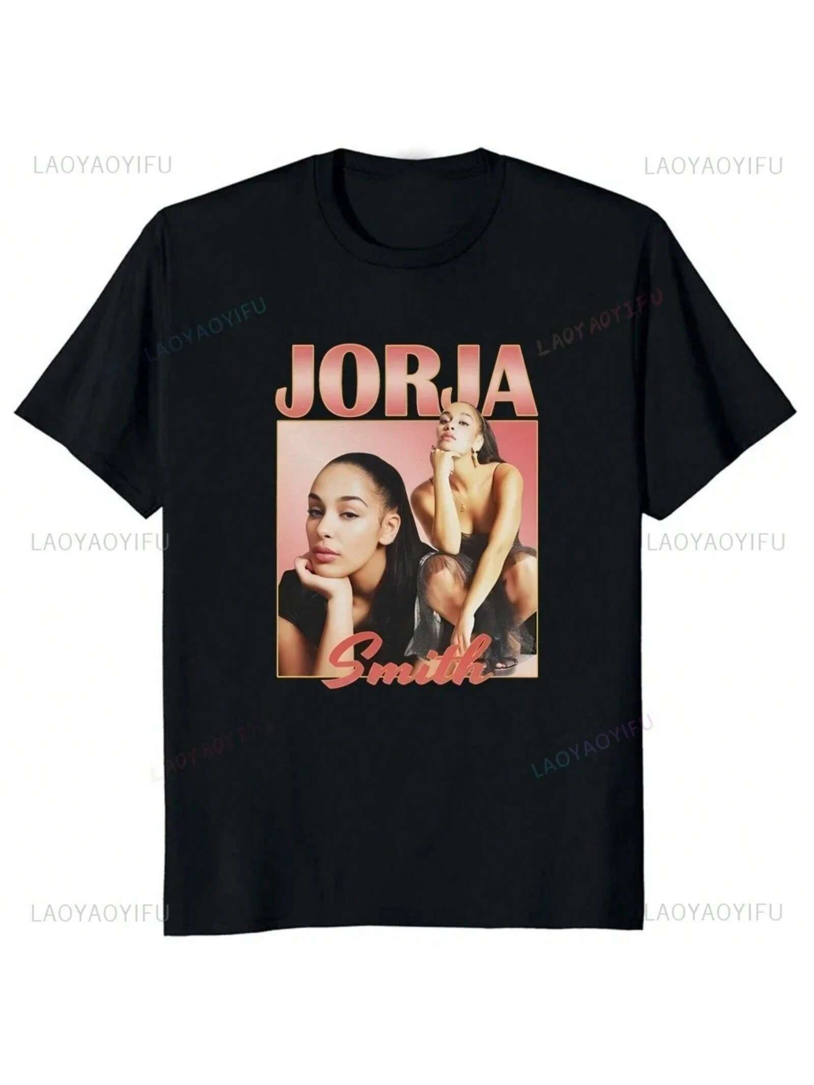 Top Singer Jorja Smith Poster Print Classic Shirt, Springsummer Unisex Casual Streetwear, Jorja Smith Fashion Cotton T-Shirt S