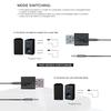 KN320 Ljudadapter USB BT 2 i 1 Sändare/mottagare Adapter Mini Bärbar hörlursljud