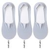 Mens Socks Fashion Summer Men Invisible No Show Socks Solid Color Casual Breathable Silicone Non-slip Low Cut Ankle Boat Socks