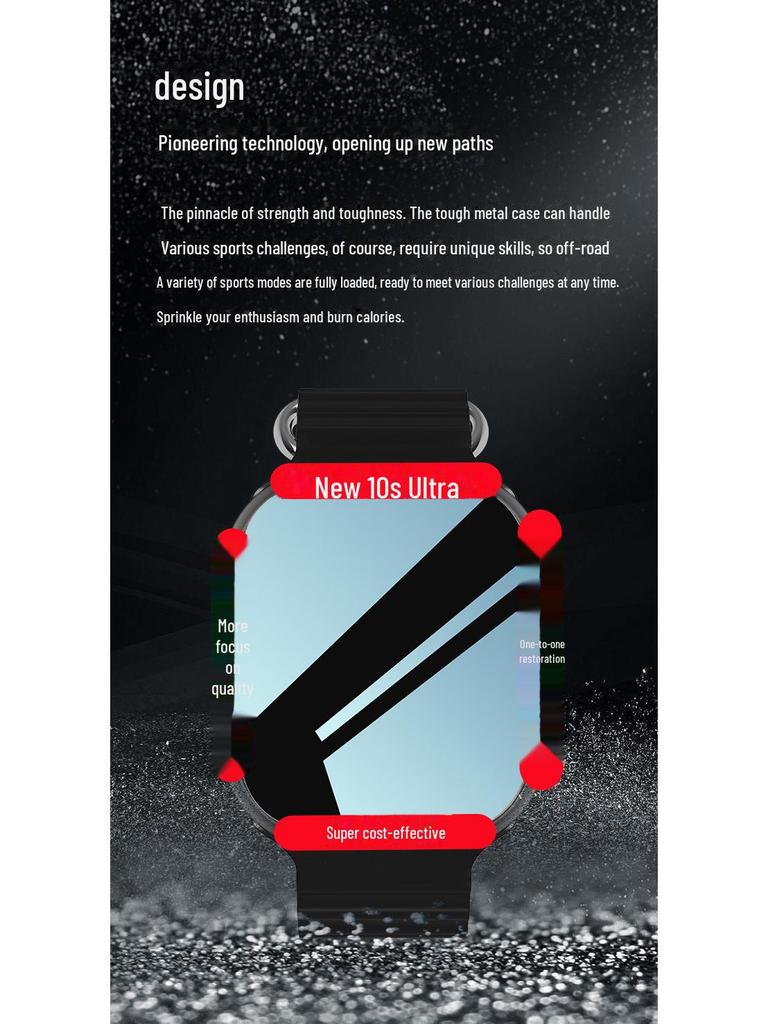 Lingdongdao S10 Ultra3 2025 Smart Bluetooth Sports Watch with Offline Payment