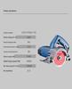 220V Handheld Electric Cutting Saw for Stone, Tile, Marble, and Concrete