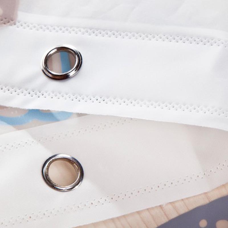 Sjöstjärna PEVA Vattentätt Duschdraperi för Badrumsavskärmning