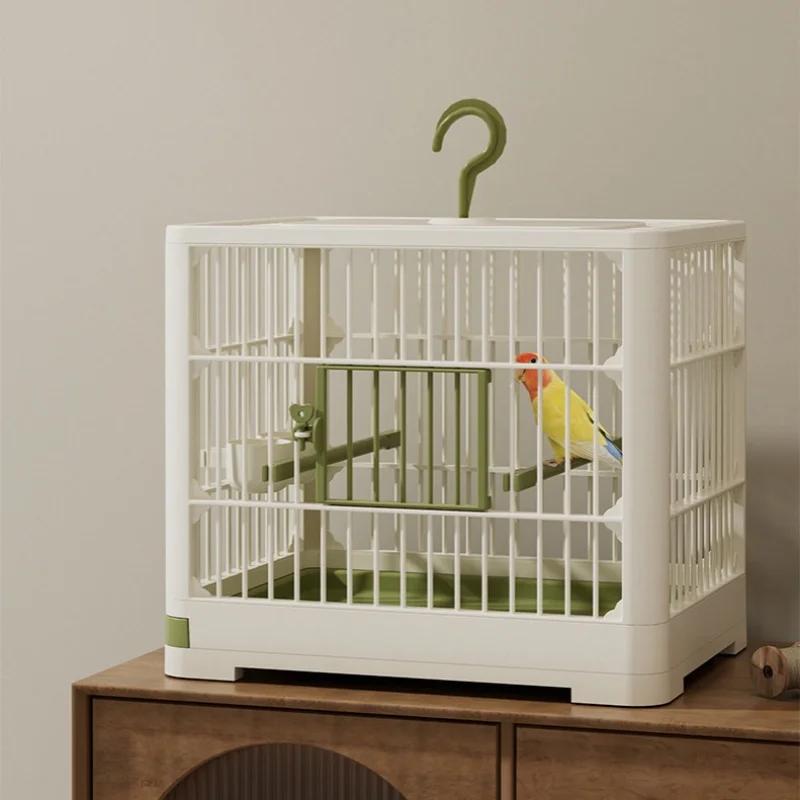 Portable Bird Cage Parrot Villa Cage Large Space Breathable Bird Walking Artifact Outdoor Take-out Ornamental Cage Small Bird