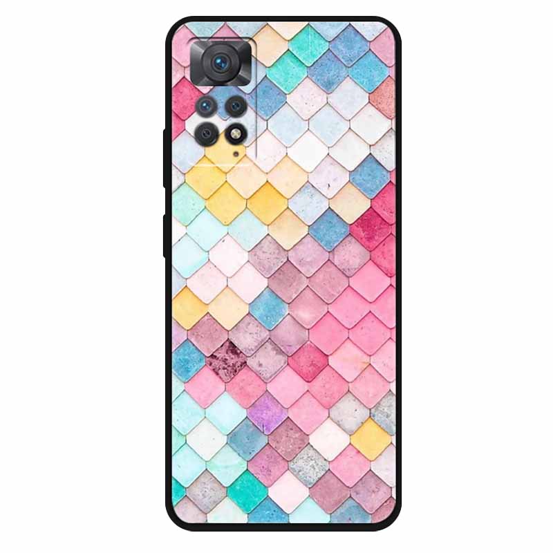 For Xiaomi Redmi Note 11 Pro 4G Case Soft Space Marble TPU Silicone Back Cover For Xiaomi Redmi Note 11Pro 4G Cases Bumper Shell
