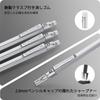 Fyra Godis Metall Mekanisk Penna 1 av vardera och plus 2 2mm stift stift i och Perfekt för och Skiss Set 0,5mm, 0,7mm, 0,9mm, (420 4B, 2B, HB,