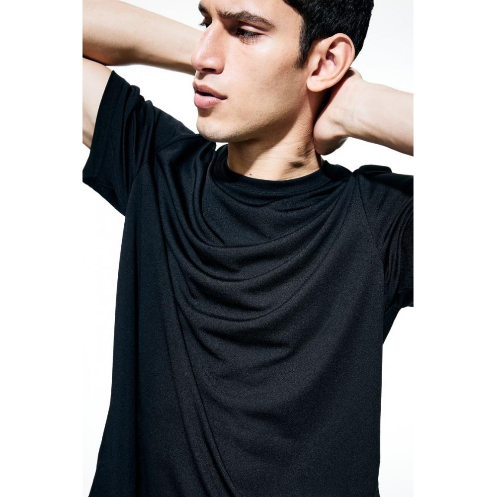 H M dryMove Sport Top Black
