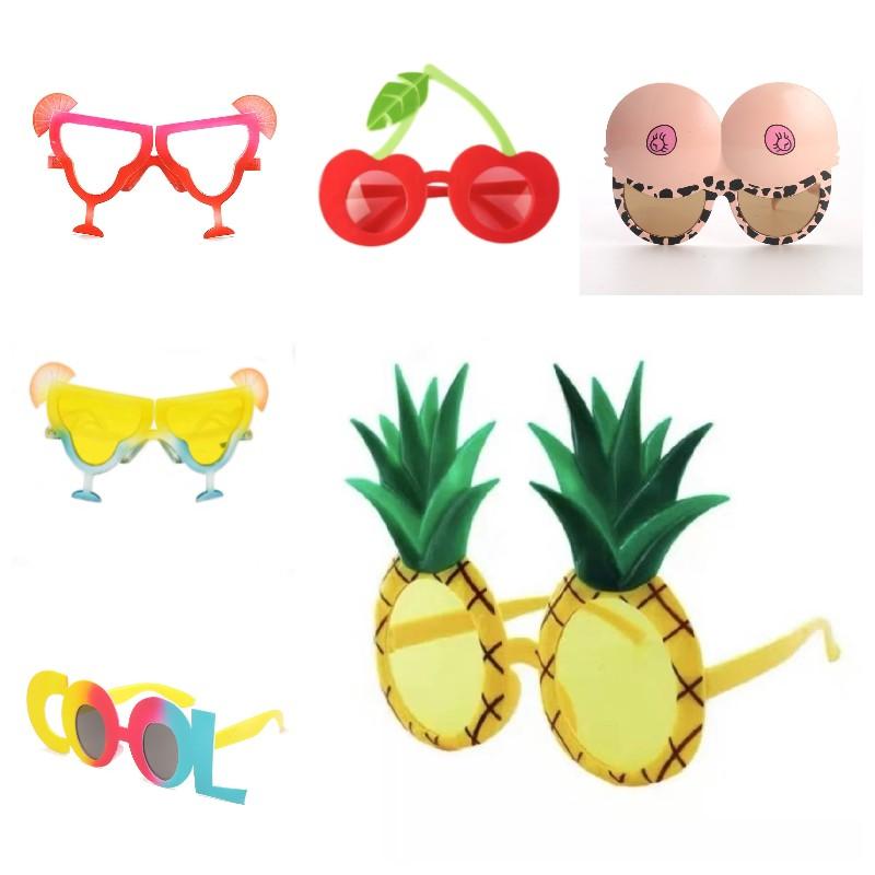 Hawaiian Cup Cocktail Party Glasses Funny Sunglasses Celebration Prop Festive