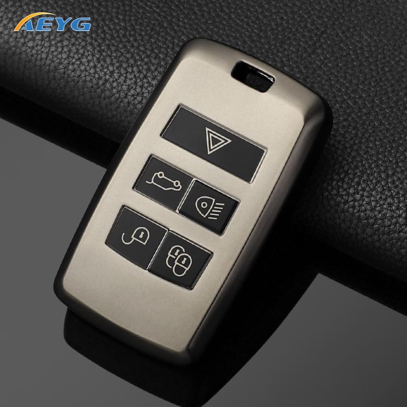 TPU Car Key Cover Case Shell Fob for Land Rover Range Rover Evoque Discovery Sport Velar for Jaguar XE E-PACE XF Accessories Bag