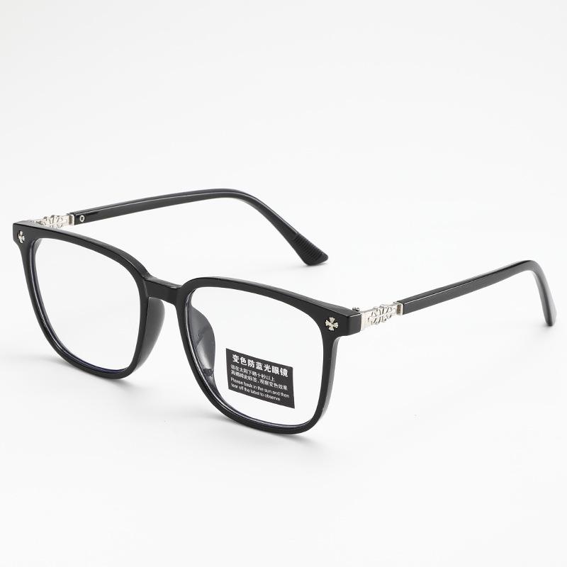 Blaulichtfilternde photochrome Brille - Stilvoller großer Rahmen für Studenten & Trendsetter