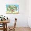Creative Fillable Ancestry Chart Canvas 6 Generation Genealogy Poster Family Tree Chart  Home