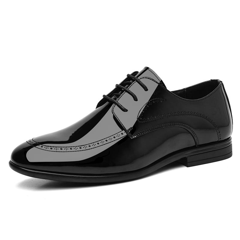 Hot-selling Mens Oxford Shoes Formal Business Dress Shoes Classic Lace Up Male Casual Shoes Leisure Walk Derby Footwear Sneakers