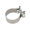 Universal Exhaust Band Seal Clamps Rustproof Muffler Clamp High Hardness for Downpipe Header