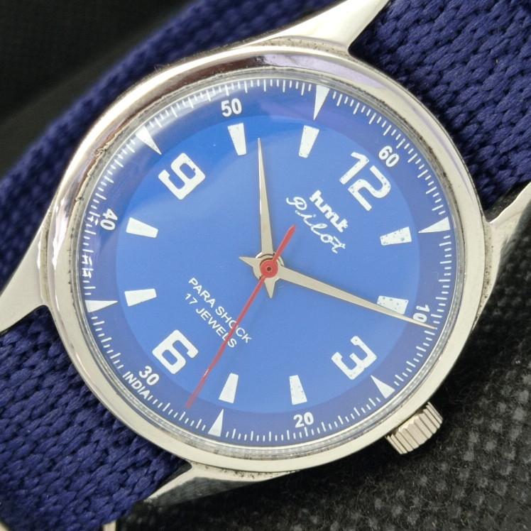 

Б/У HMT PILOT INDIAN МУЖСКИЕ МЕХАНИЧЕСКИЕ ЧАСЫ a318319-1 Sku610c-a318319
