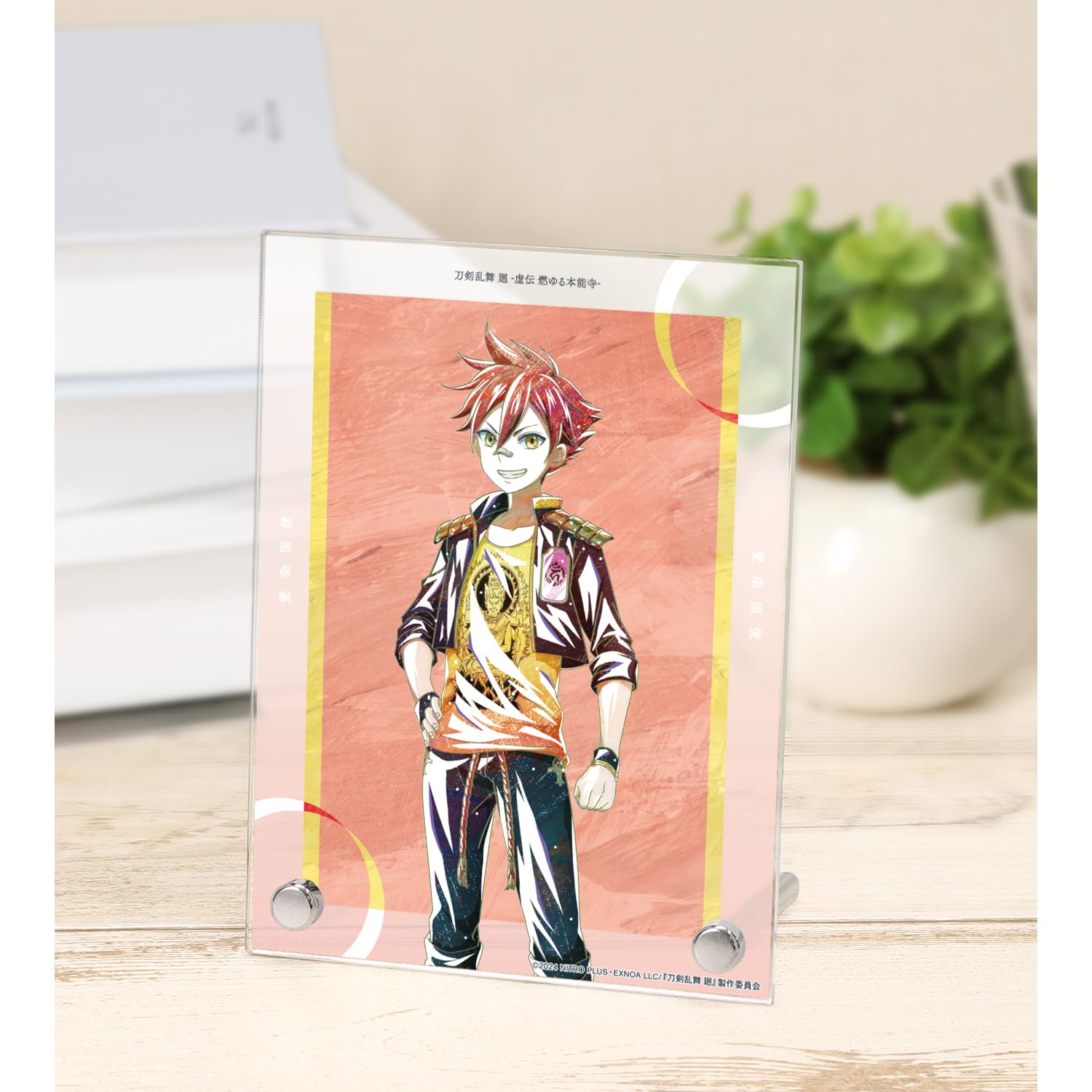 

Anime Ranbu Kai Kyoden Burning Aizen Kunitoshi Touken Ranbu Kai Kyoden Burning Honnoji Ani Art 2nd Edition A6 Acrylic Panel Touken Honnoji