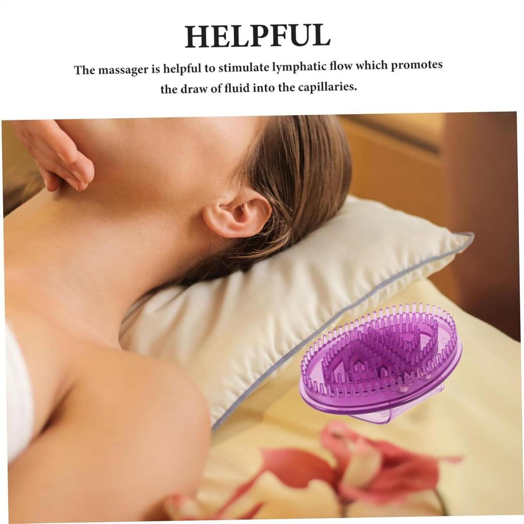 Body Spa Massage Brush Five Elements Soft Beauty Salon Special Meridian Pressure Massage Veins Brush for Handheld Massage Comb