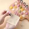 5pcs Stainless Steel Press Mold Veggie Fruit Cutter Set for Kids Bento Butterfly Noodle Cookie Stamp Baking Accessory